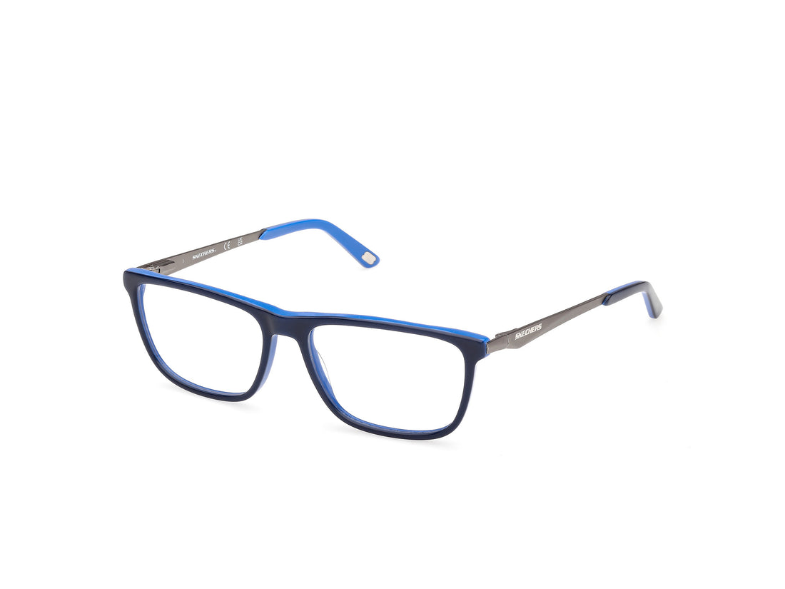 Brillen skechers se50186 092 azul square masculino größe 53mm - Hauptansicht