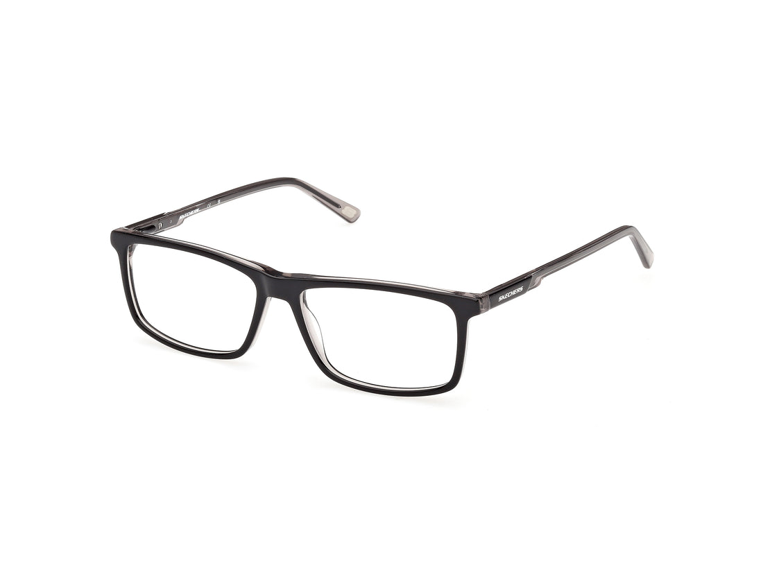 Brillen skechers se50187 005 negro rectangular masculino größe 55mm - Hauptansicht