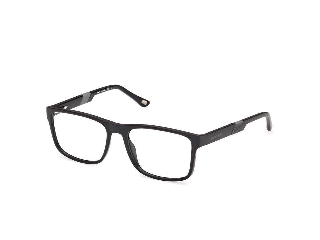 Brillen skechers se50189 002 negro rectangular masculino größe 55mm - Hauptansicht