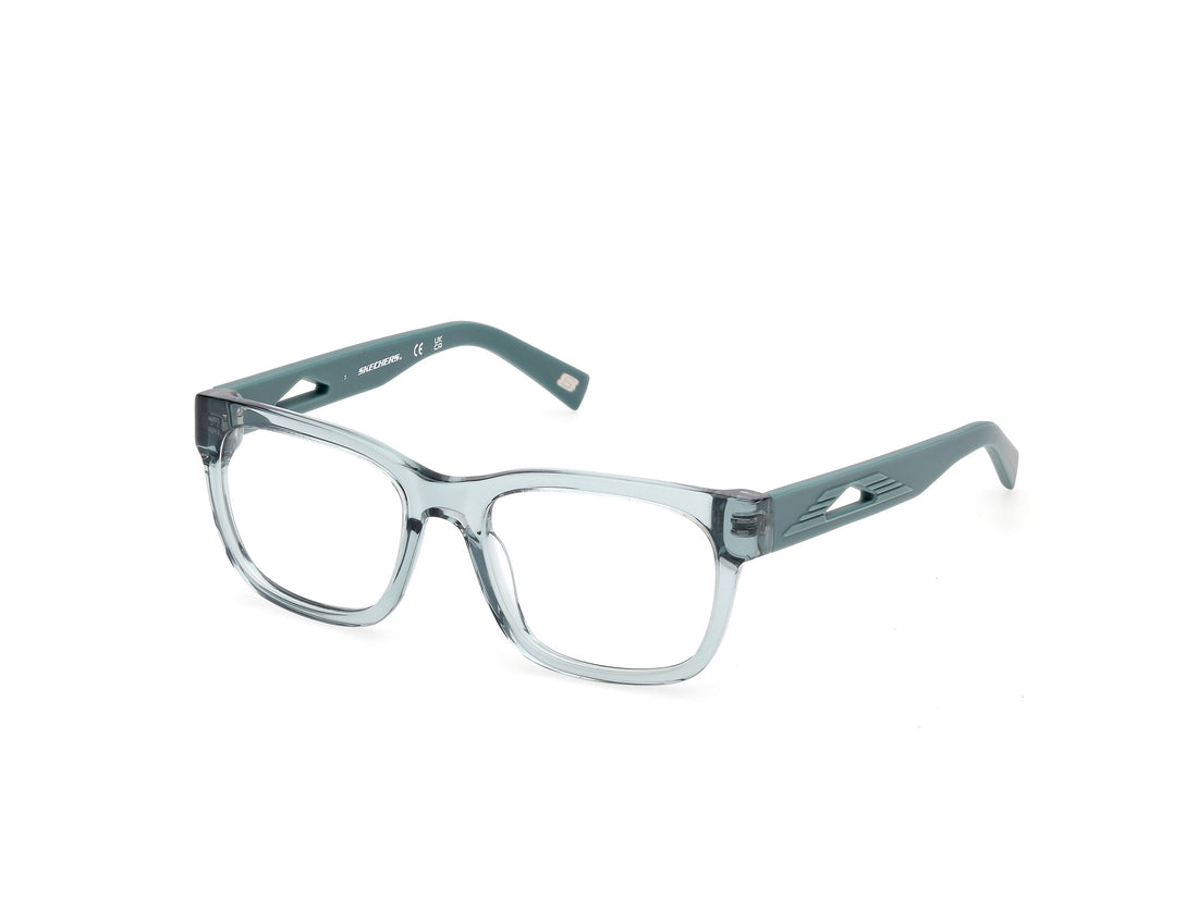 Brillen skechers se50219 093 verde rectangular unisex größe 52mm - Hauptansicht
