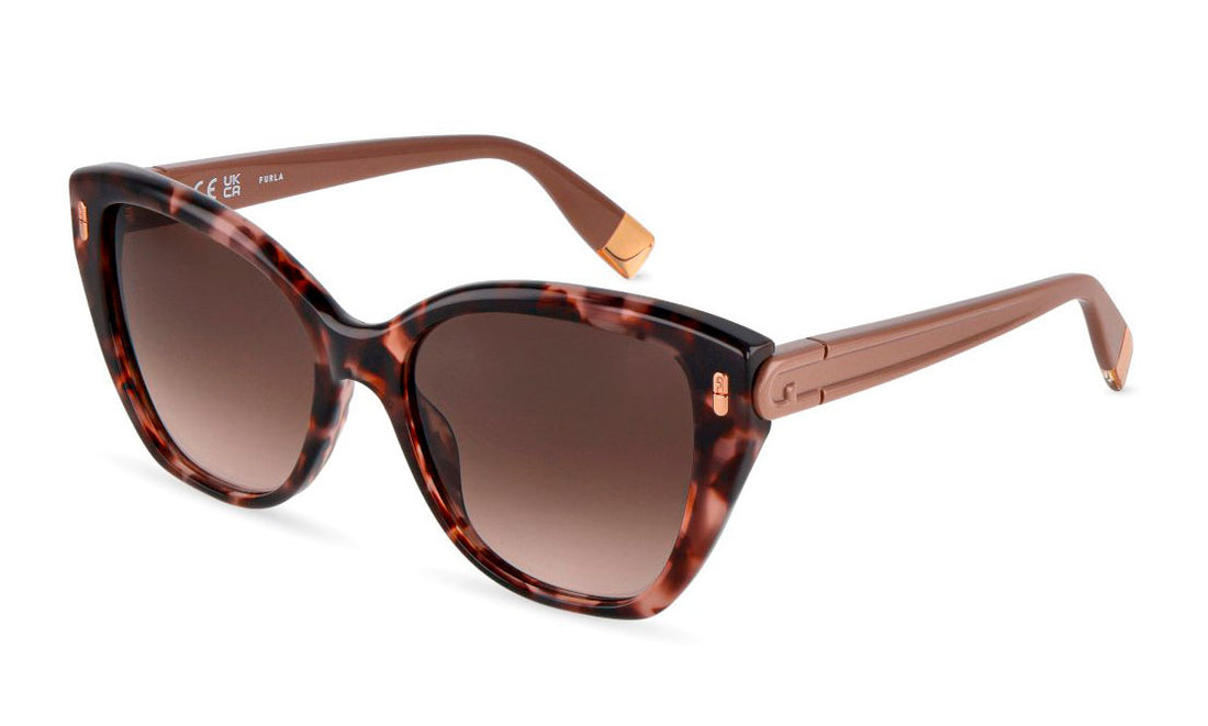 Sonnenbrillen furla sfub11 0xap marron square femenino größe 54mm - Hauptansicht
