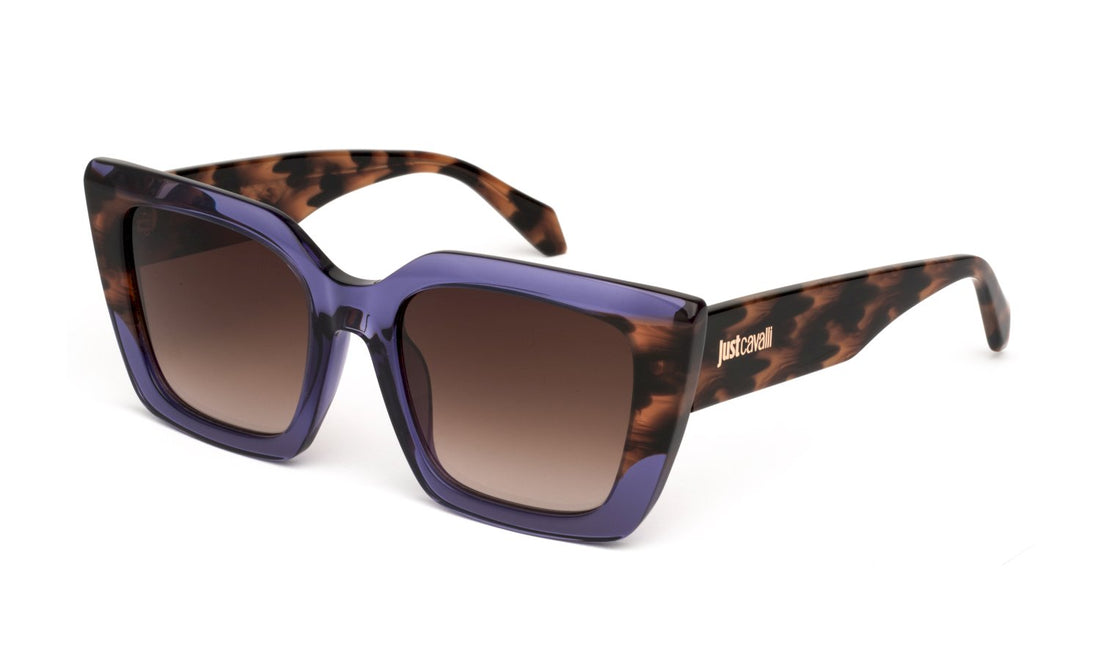 Occhiali da sole just cavalli sjc099v 0d81 violeta square femenino taglia 53mm - Vista principale
