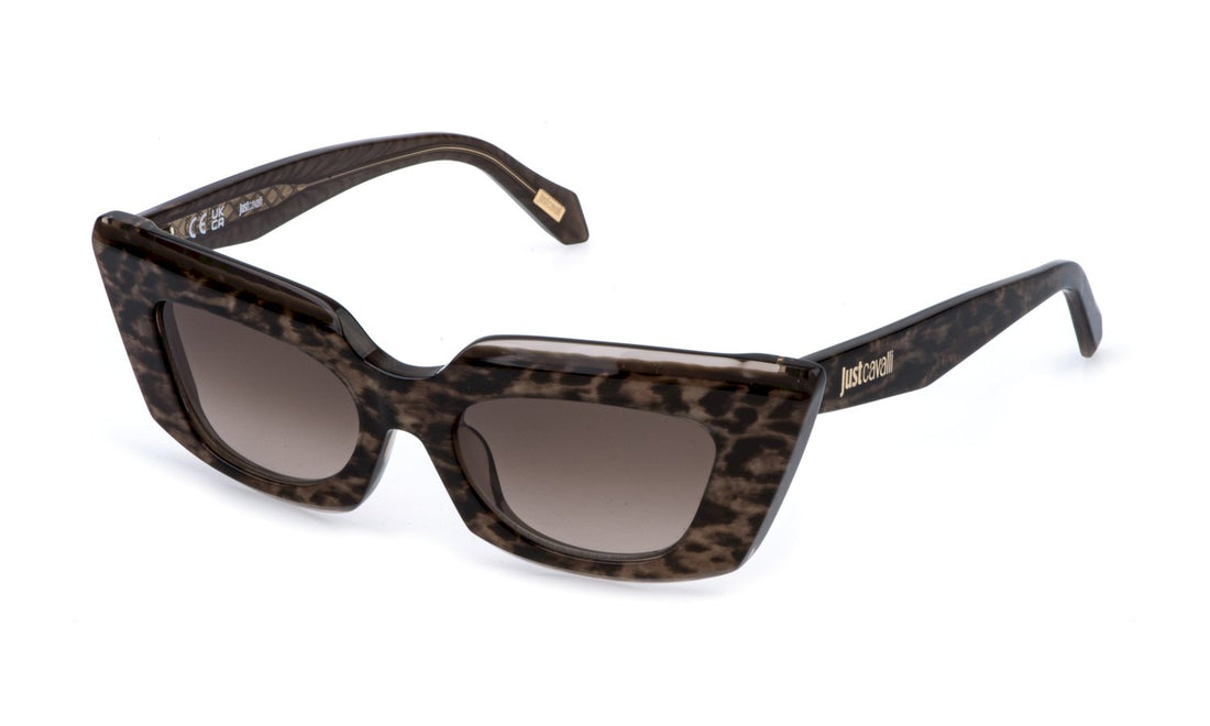 Occhiali da sole just cavalli sjc176 0nkr estampado cat eye femenino taglia 51mm - Vista principale