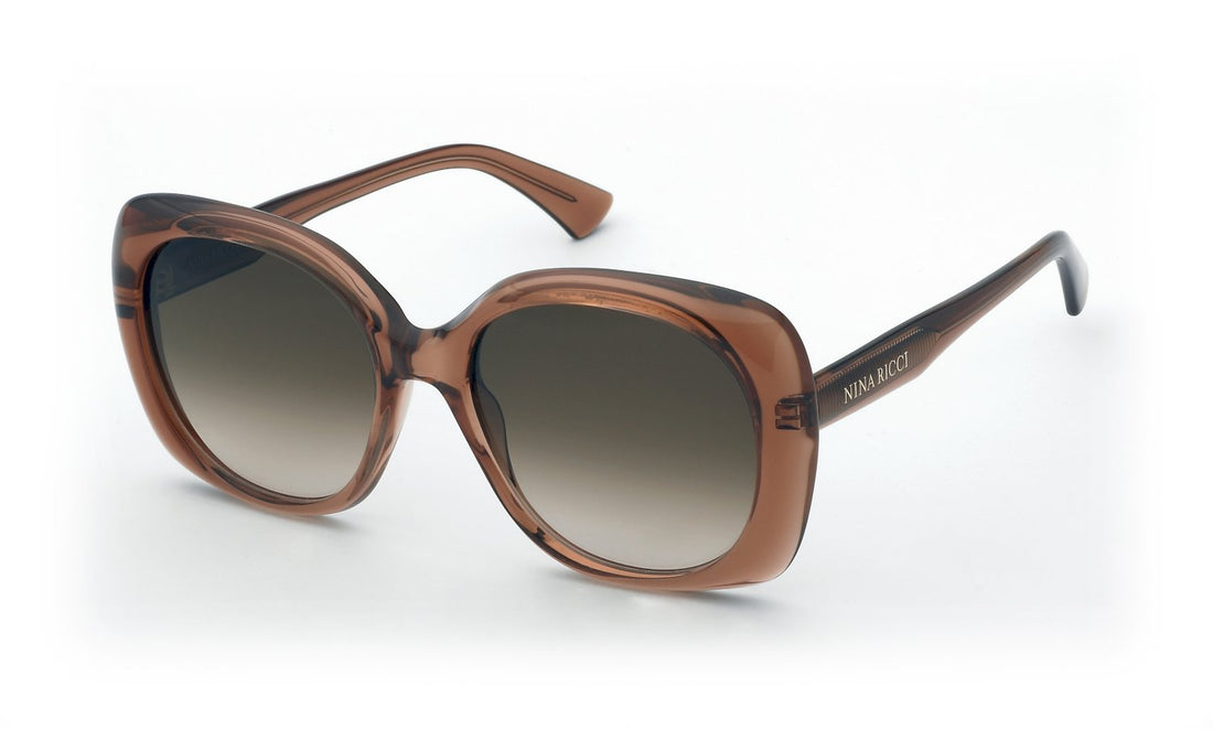 Occhiali da sole nina ricci snr457 07ay marron square femenino taglia 56mm - Vista principale