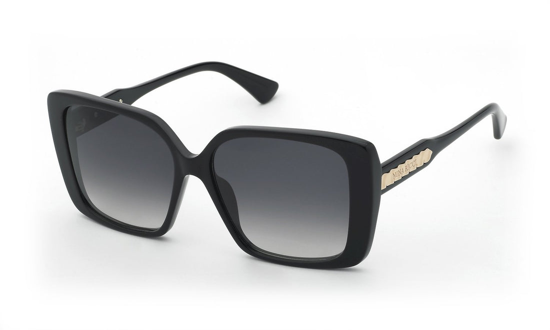 Occhiali da sole nina ricci snr462 0700 negro square femenino taglia 58mm - Vista principale