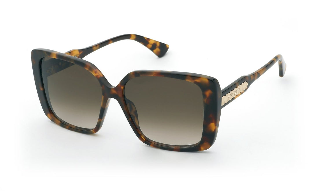 Occhiali da sole nina ricci snr462 0745 havana square femenino taglia 58mm - Vista principale