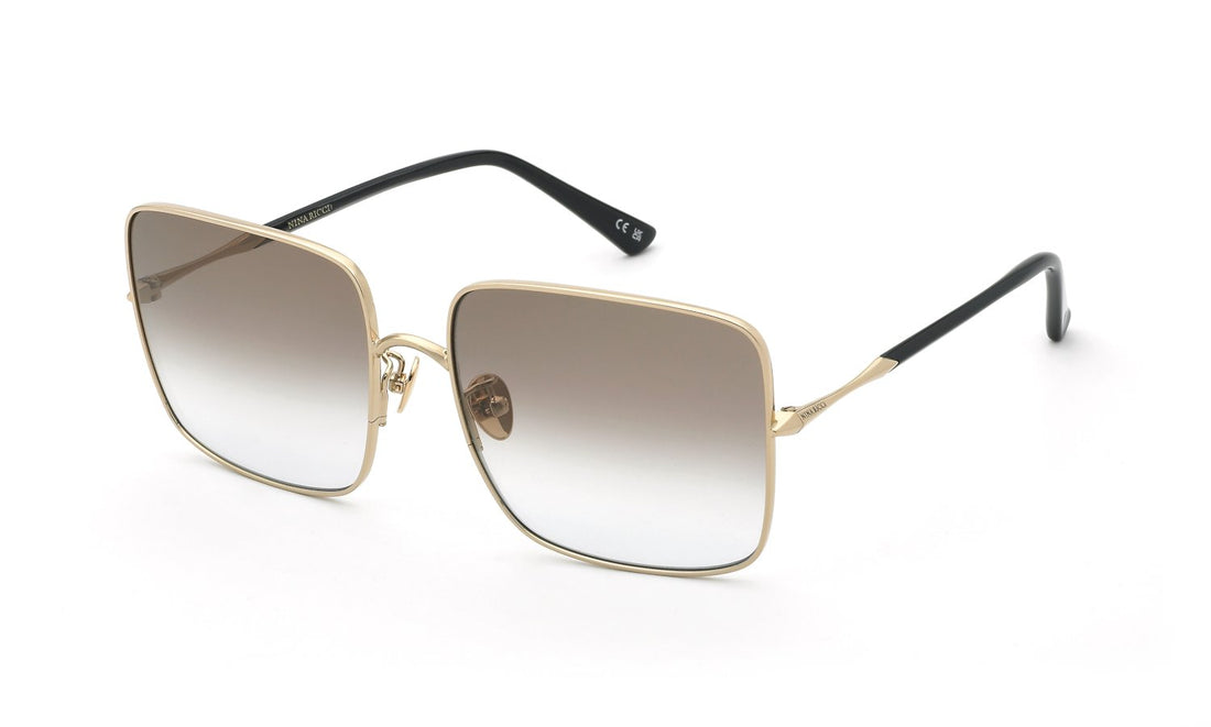 Occhiali da sole nina ricci snr483 0300 dorado square femenino taglia 60mm - Vista principale