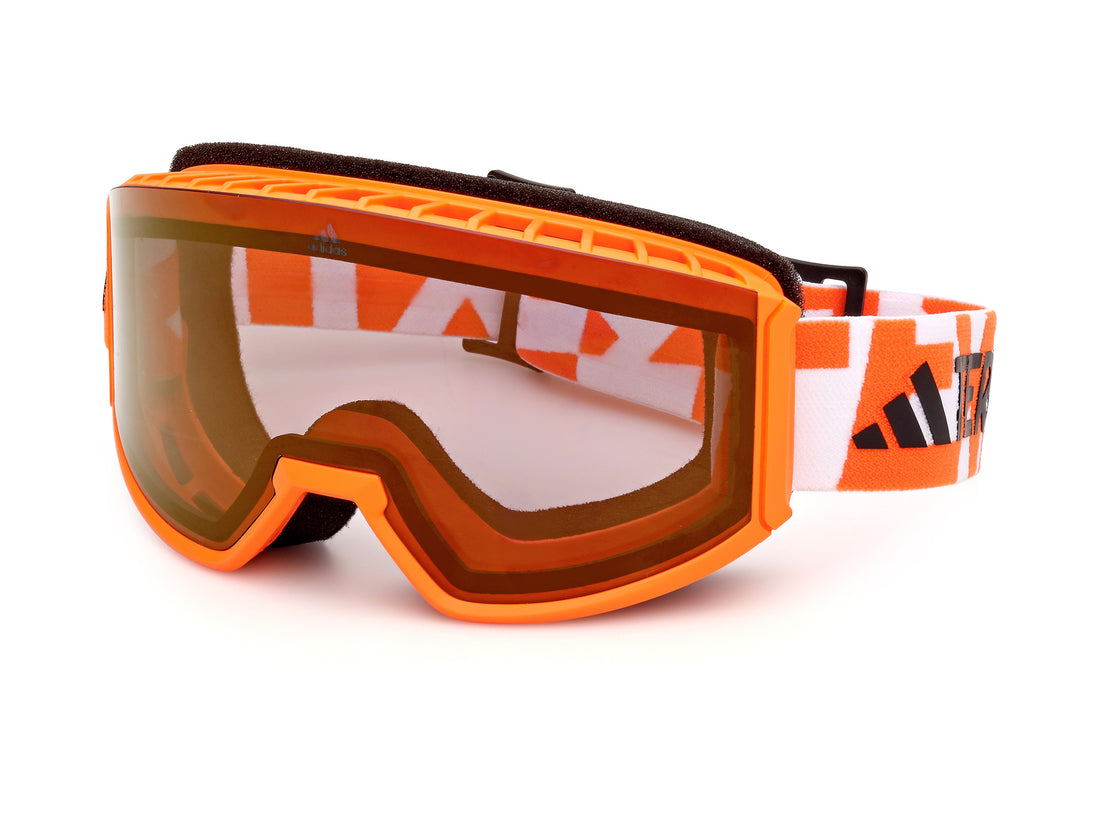 Occhiali da sole adidas sport sp0040 43c naranja shield unisex taglia 0mm - Vista principale