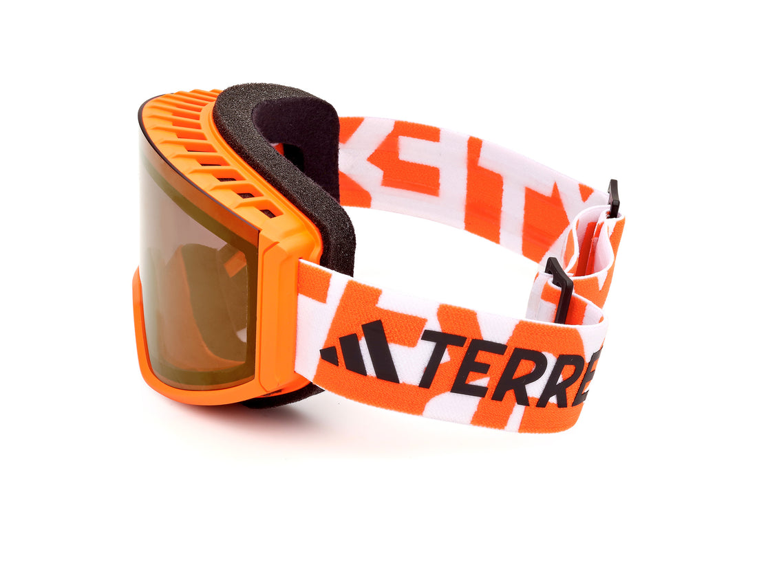 Occhiali da sole adidas sport sp0040 43c naranja shield unisex taglia 0mm - Vista dettagliata