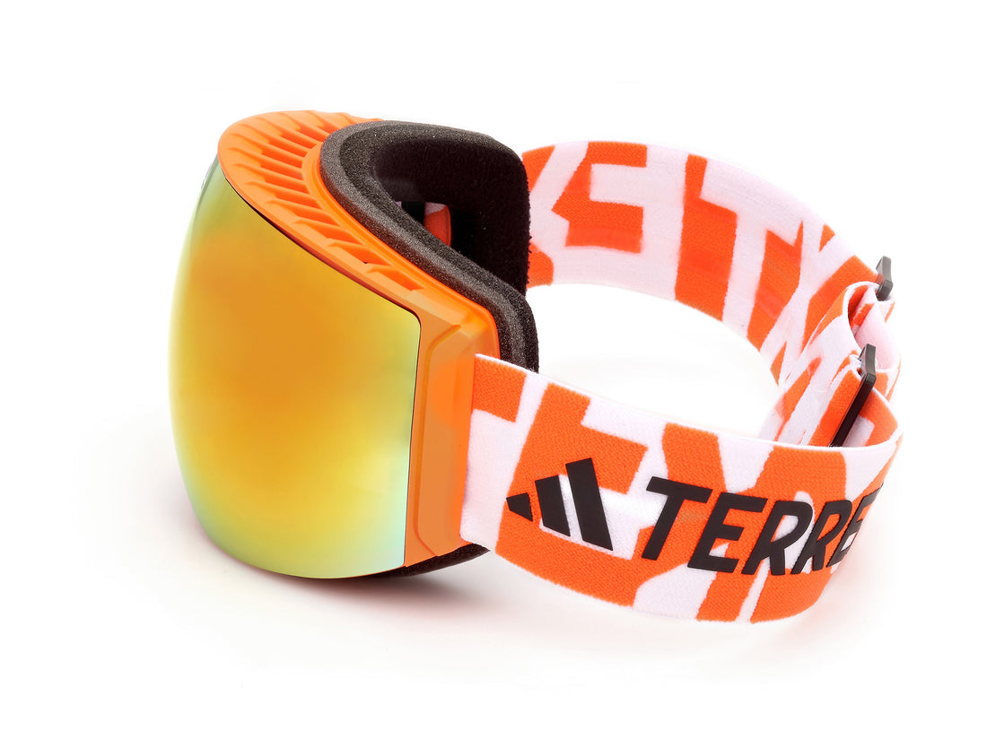 Occhiali da sole adidas sport sp0053 43l naranja shield unisex taglia 0mm - Vista dettagliata