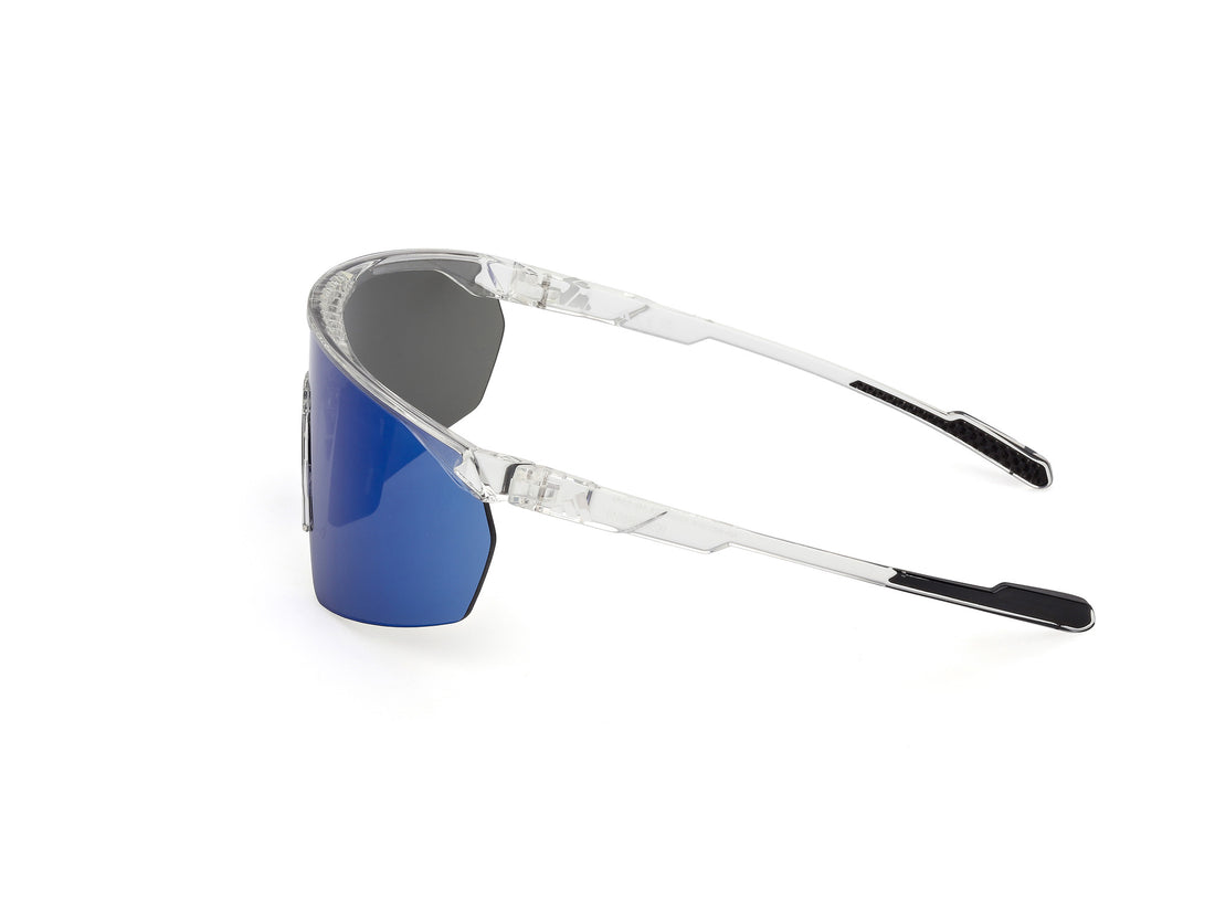 Lunettes de soleil adidas sport sp0075 26x transparente shield masculino taille 0mm - Vue détaillée