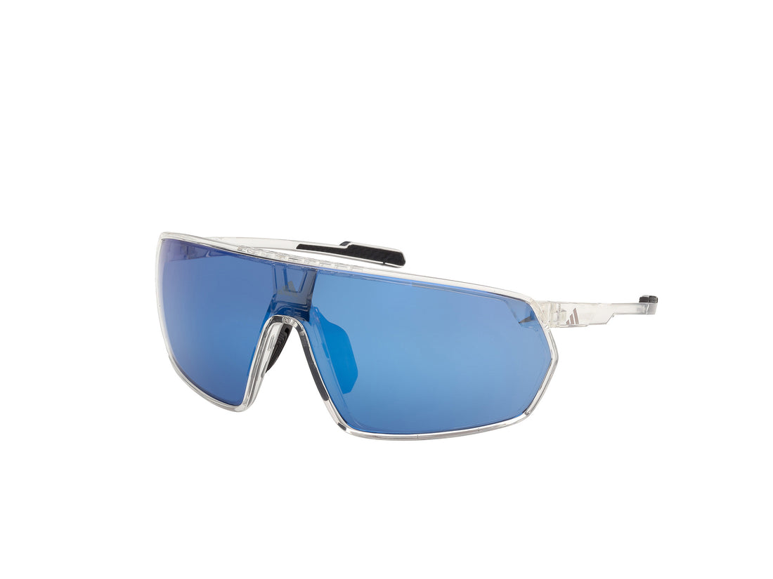 Solbriller adidas sport sp0088 26x transparente shield unisex størrelse 0mm - Hovedvisning
