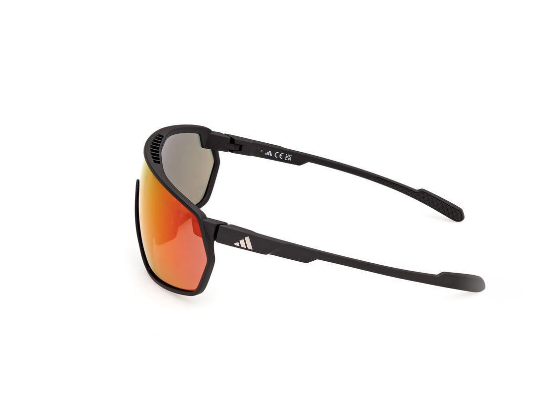 Solbriller adidas sport sp0089 02u negro shield unisex størrelse 0mm - Detaljeret visning