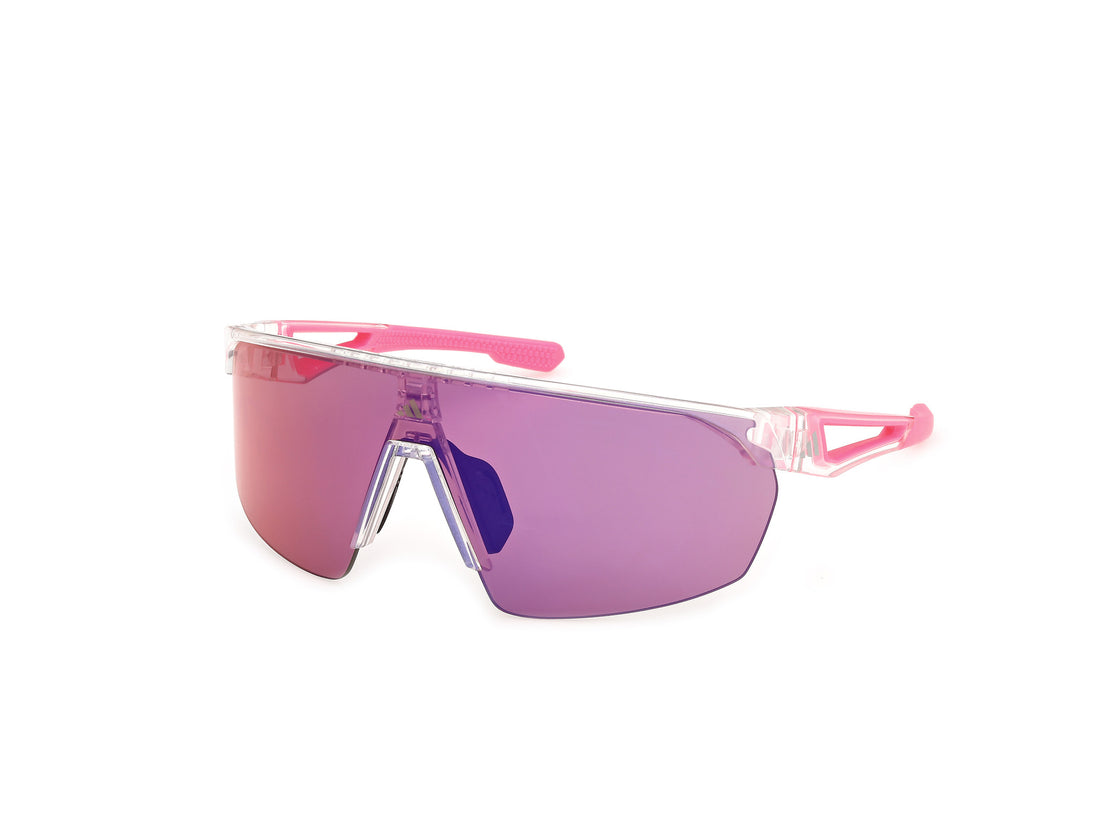 Solbriller adidas sport sp0103 adidas anemos 26z transparente shield unisex størrelse 0mm - Hovedvisning