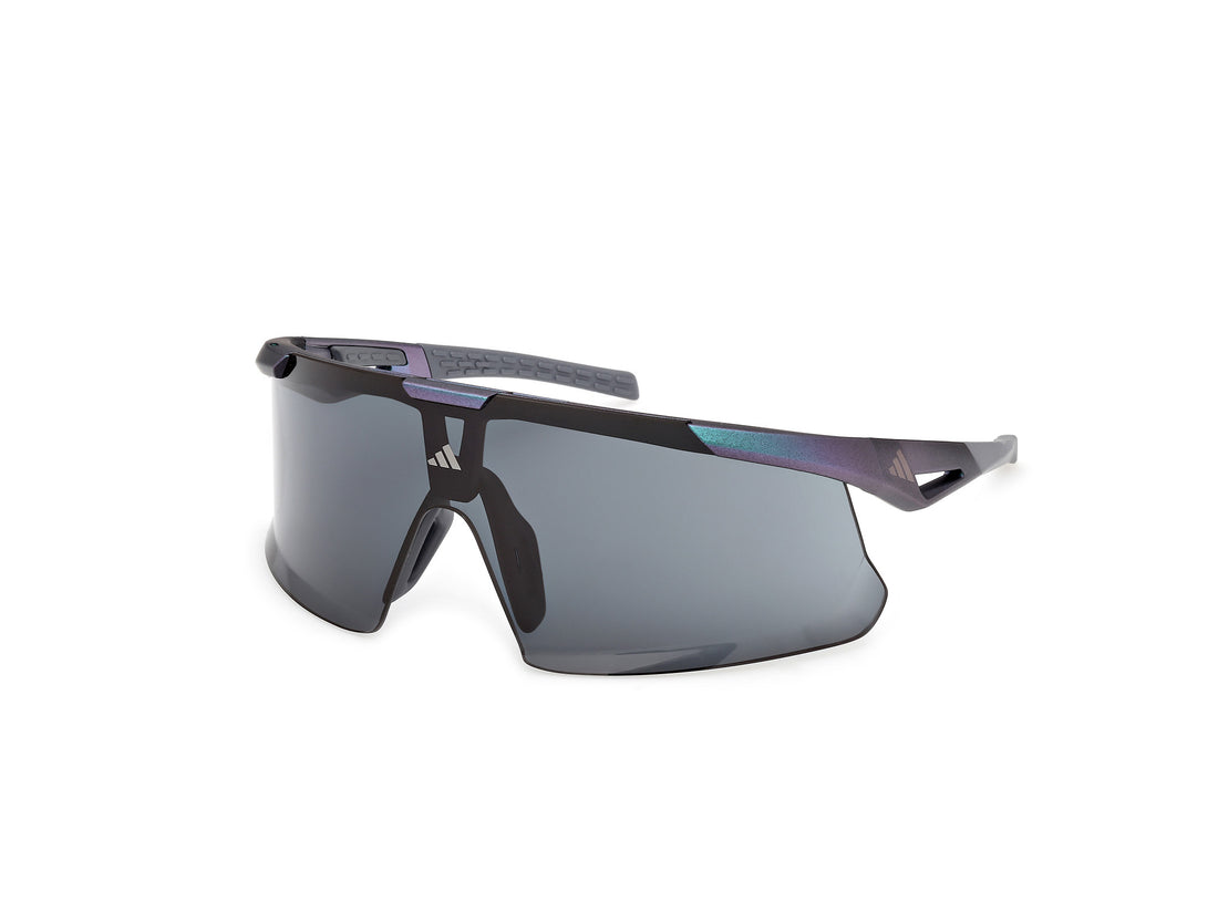 Occhiali da sole adidas sport sp0106 adidas dunamis evo 97a verde shield unisex taglia 0mm - Vista principale