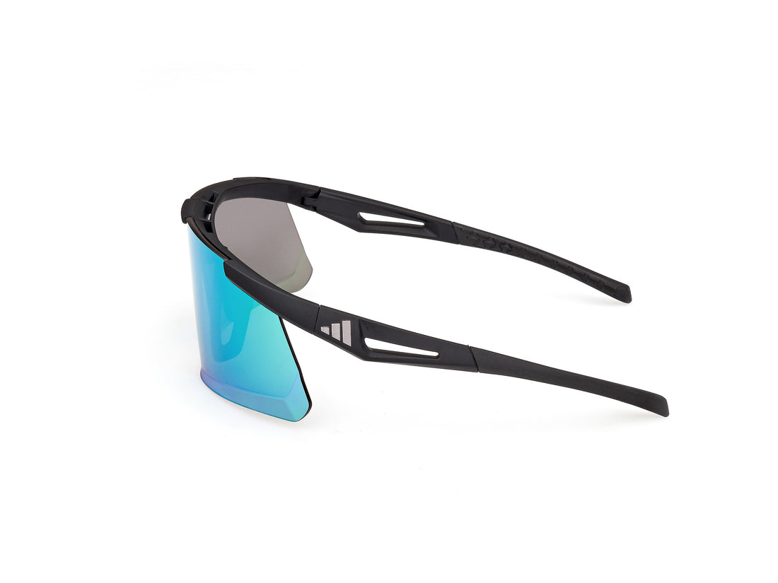 Occhiali da sole adidas sport sp0107 adidas dunamis evo-s 02q negro shield unisex taglia 0mm - Vista dettagliata