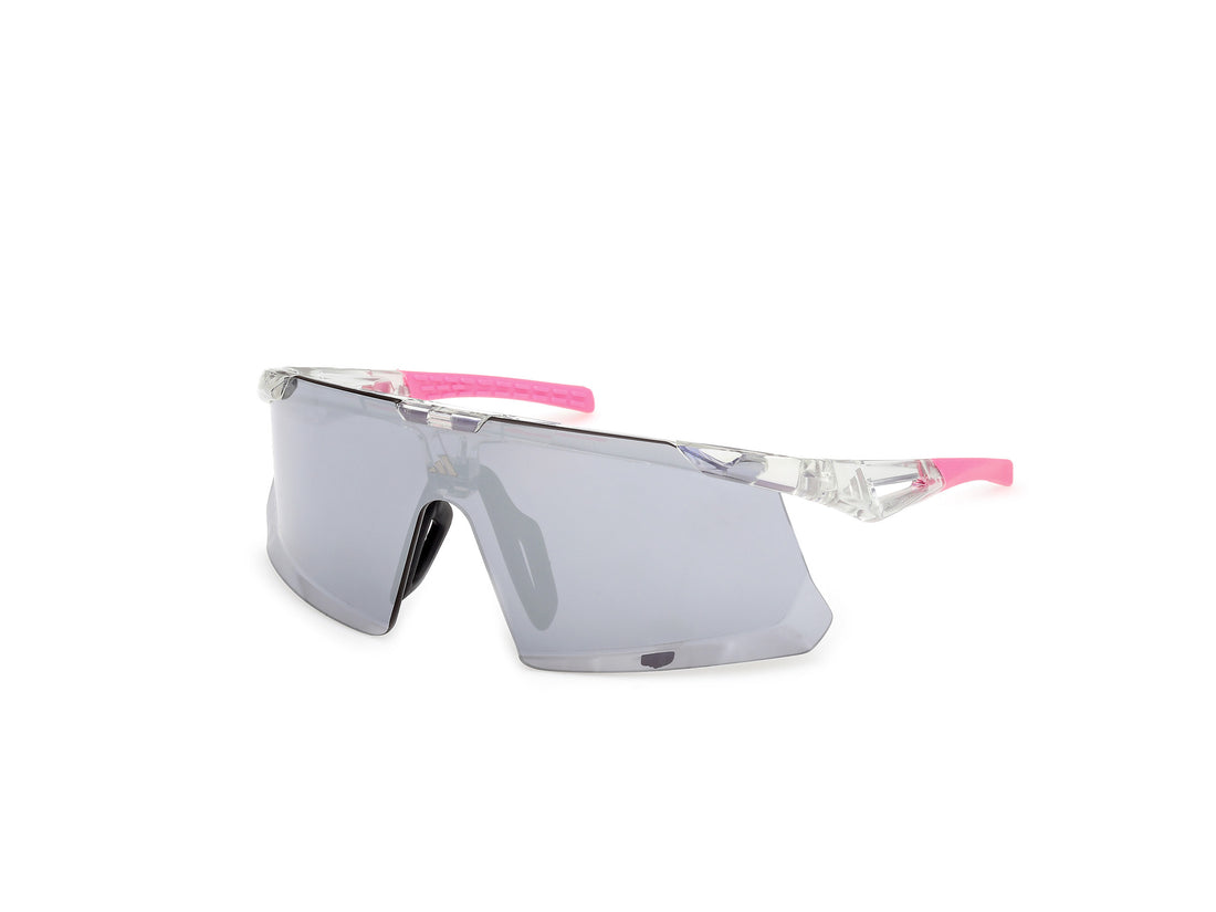 Occhiali da sole adidas sport sp0107 adidas dunamis evo-s 26c transparente shield unisex taglia 0mm - Vista principale