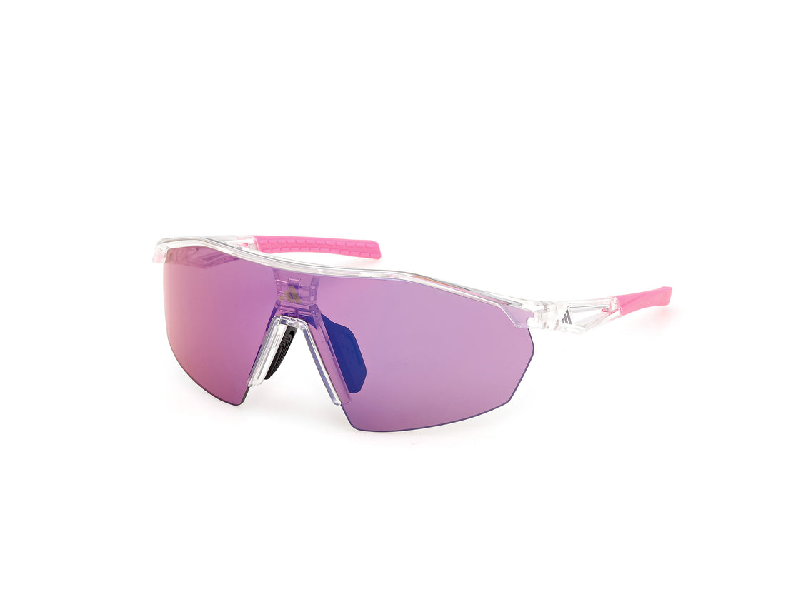 Lunettes de soleil adidas sport sp0116 26z transparente shield unisex taille 0mm - Vue principale