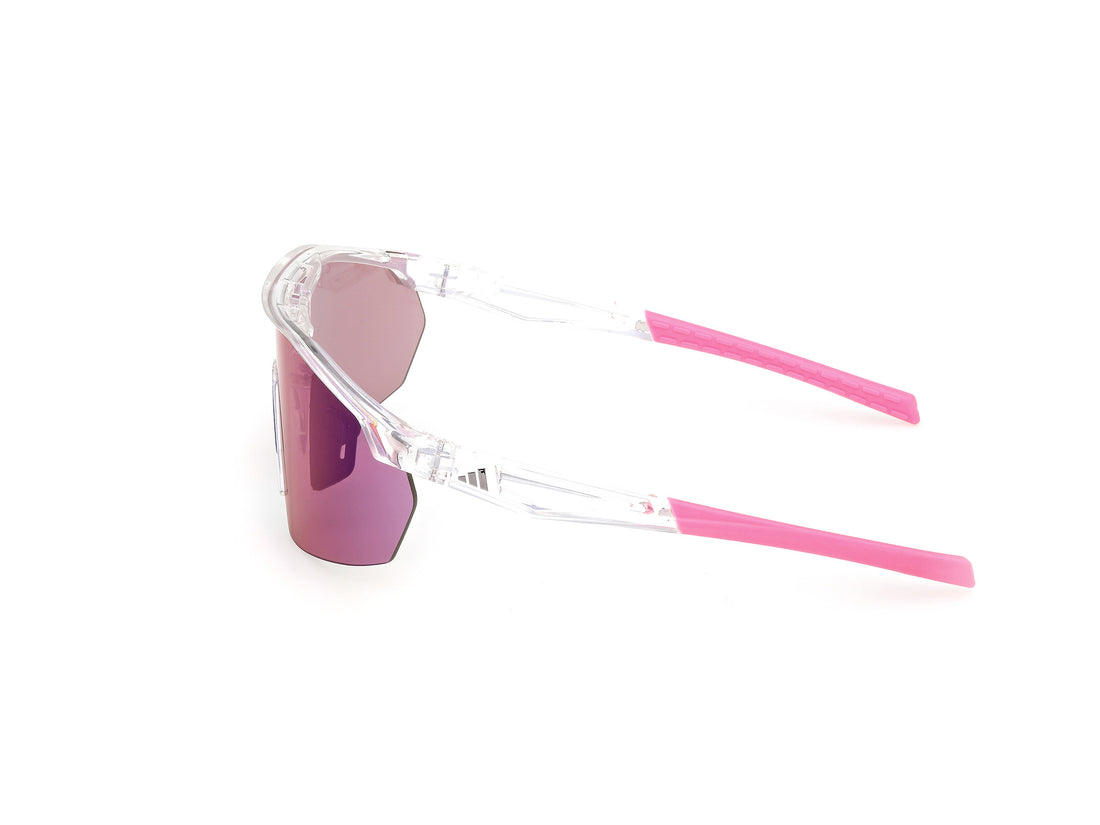 Lunettes de soleil adidas sport sp0116 26z transparente shield unisex taille 0mm - Vue détaillée