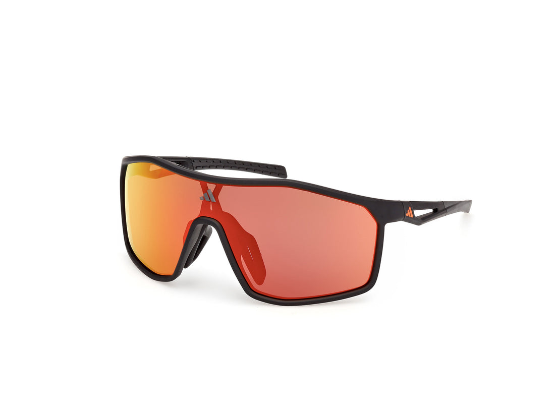 Lunettes de soleil adidas sport sp0117 02l negro shield masculino taille 0mm - Vue principale
