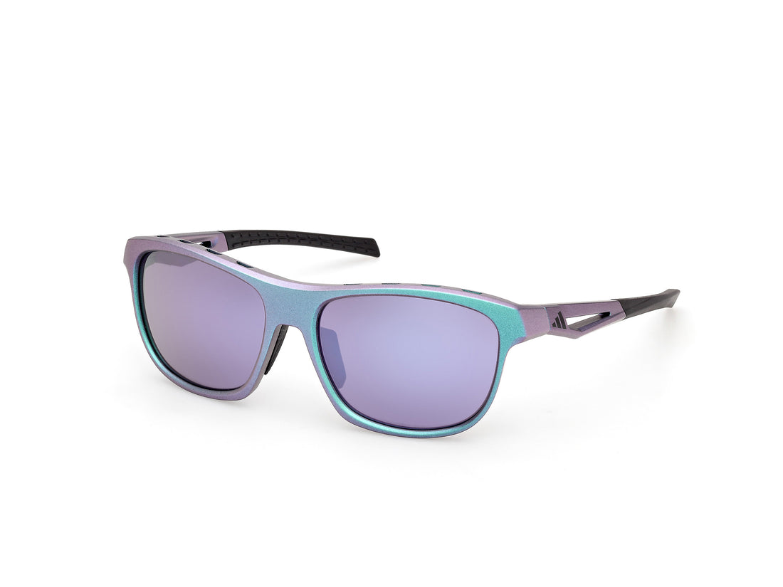 Occhiali da sole adidas sport sp0118 97z verde rectangular masculino taglia 59mm - Vista principale