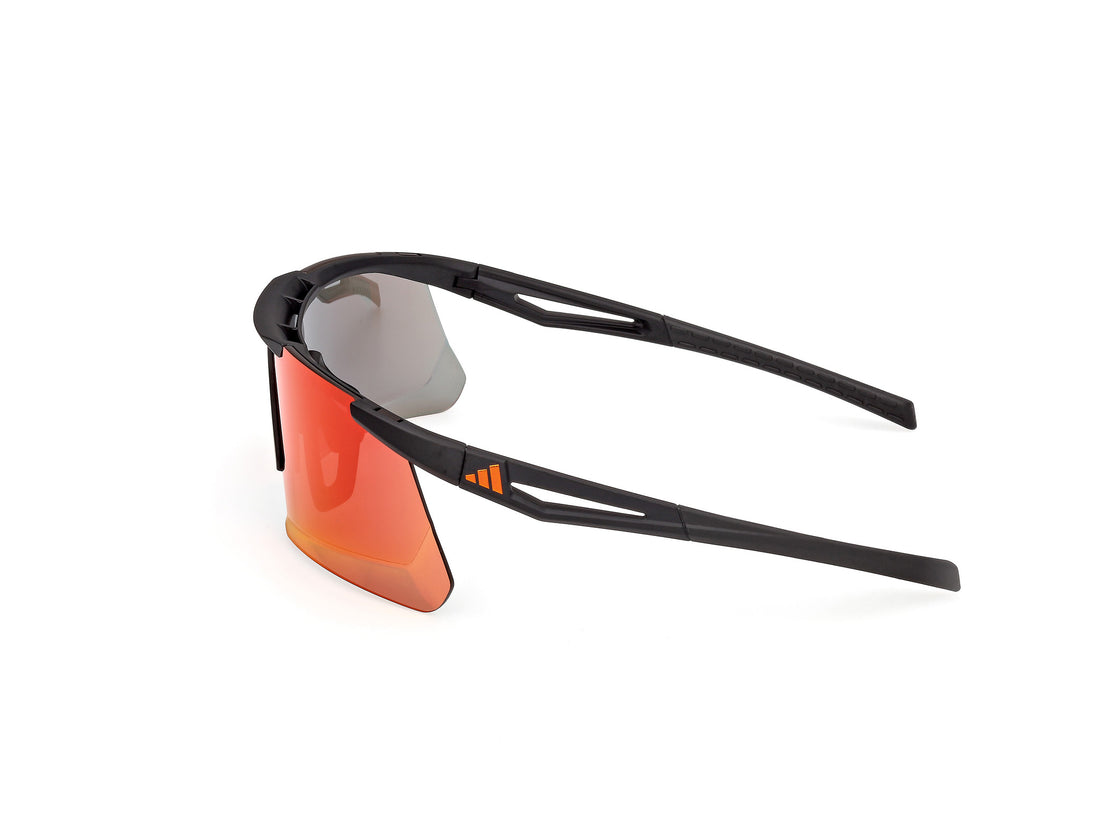 Occhiali da sole adidas sport sp0119 02l negro shield masculino taglia 79mm - Vista dettagliata