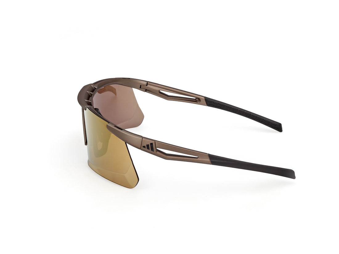 Occhiali da sole adidas sport sp0119 49g marron shield masculino taglia 79mm - Vista dettagliata