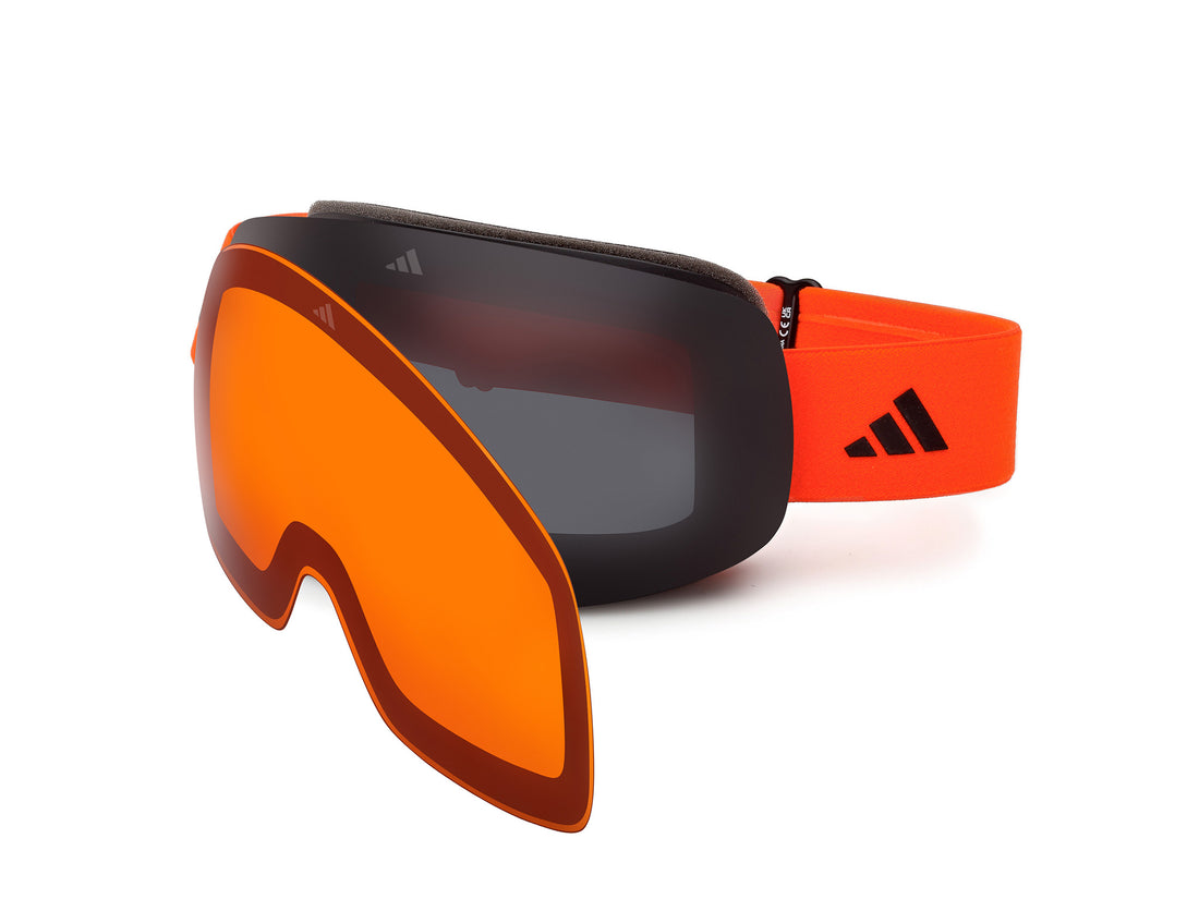 Occhiali da sole adidas sport sp0120 02a negro shield unisex taglia 0mm - Vista principale