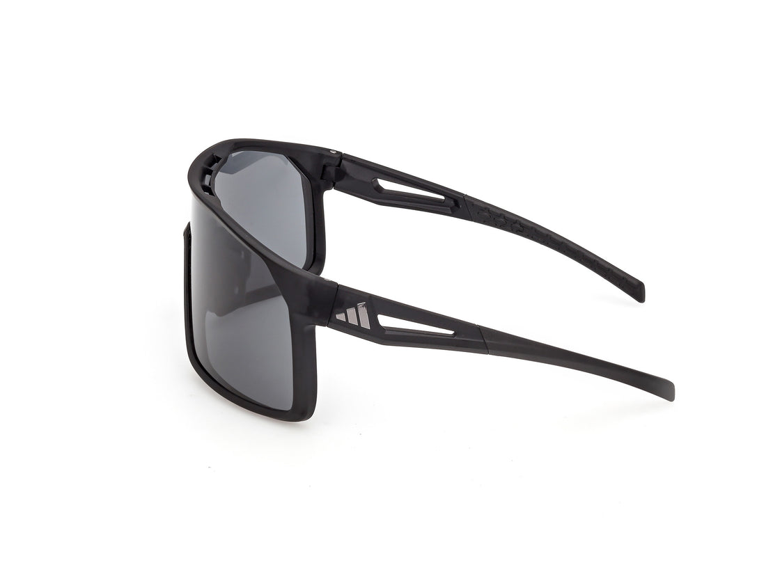 Occhiali da sole adidas sport sp0124 alkator 02a negro shield masculino taglia 0mm - Vista dettagliata