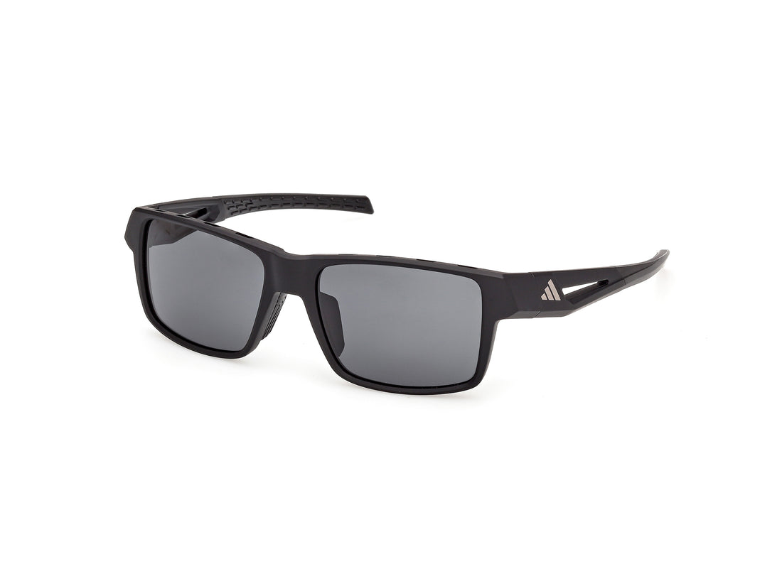 Occhiali da sole adidas sport sp0125 kleon 02a negro rectangular masculino taglia 55mm - Vista principale