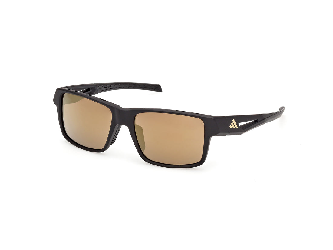 Occhiali da sole adidas sport sp0125 kleon 02g negro rectangular masculino taglia 55mm - Vista principale