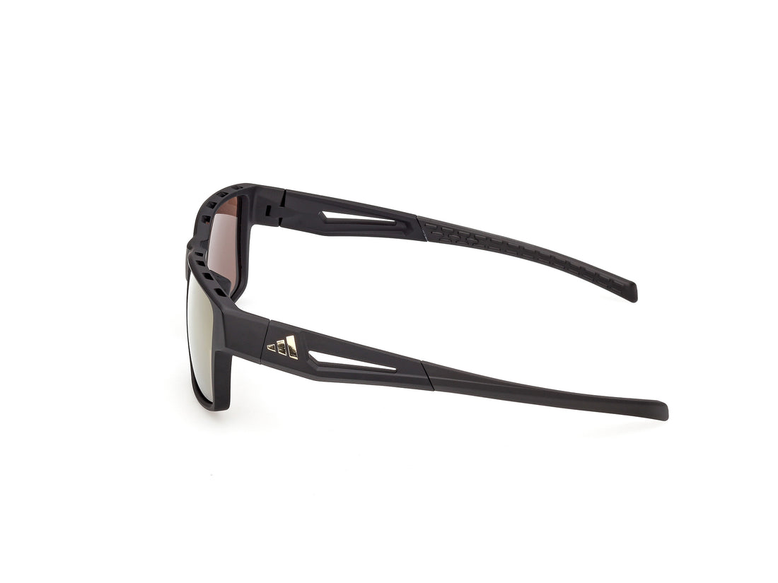 Occhiali da sole adidas sport sp0125 kleon 02g negro rectangular masculino taglia 55mm - Vista dettagliata