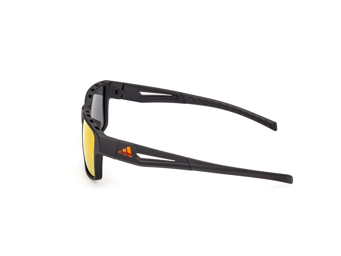 Occhiali da sole adidas sport sp0125 kleon 02l negro rectangular masculino taglia 55mm - Vista dettagliata