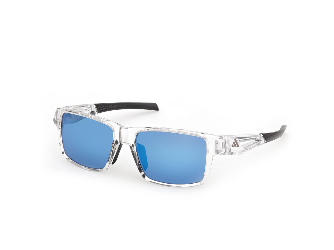 Occhiali da sole adidas sport sp0125 kleon 26x transparente rectangular masculino taglia 55mm - Vista principale