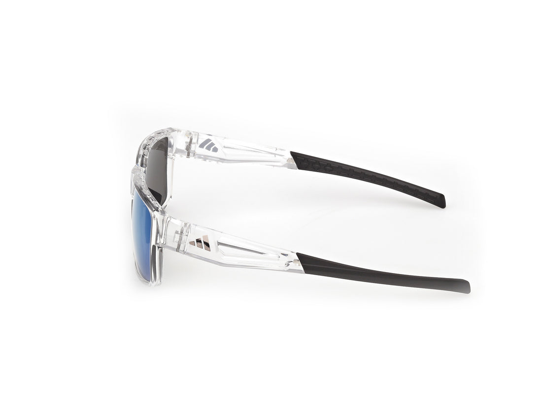 Occhiali da sole adidas sport sp0125 kleon 26x transparente rectangular masculino taglia 55mm - Vista dettagliata