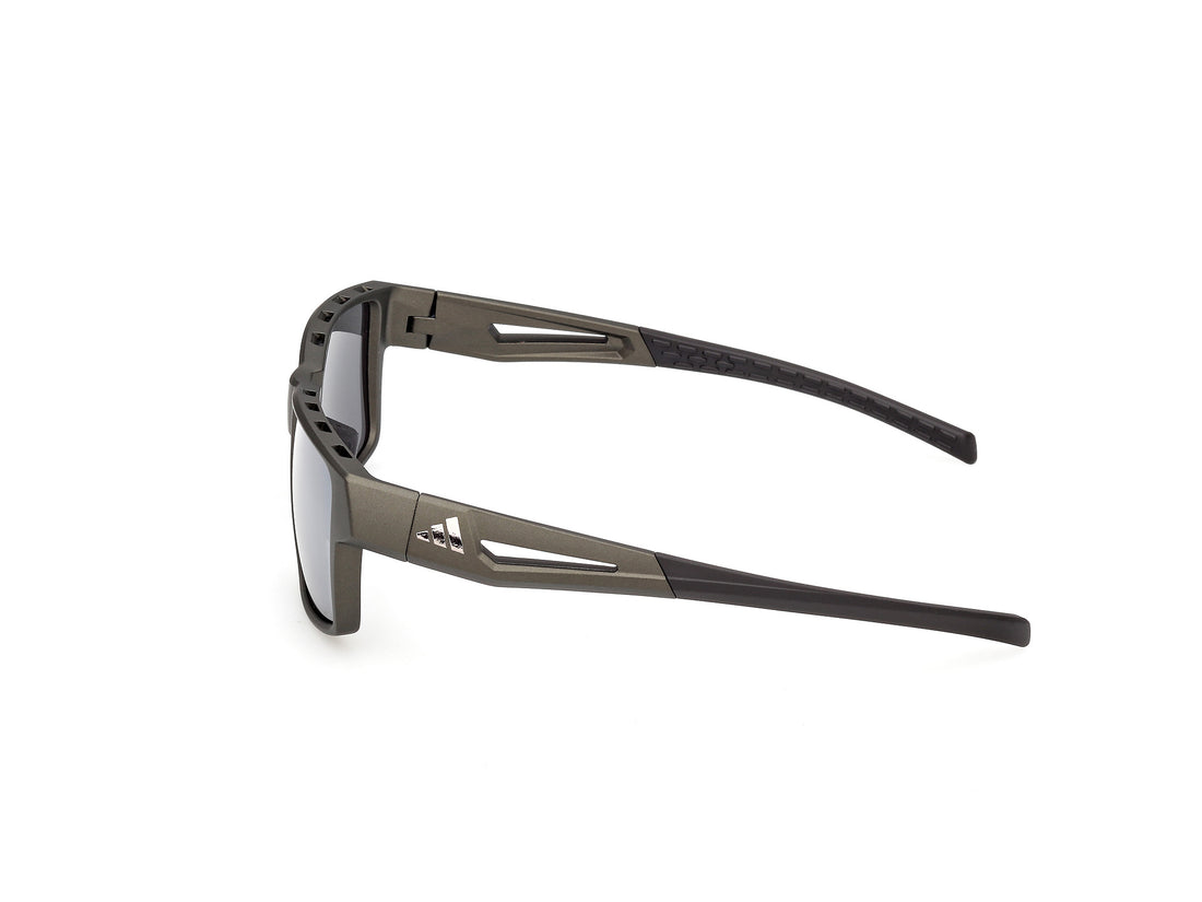 Occhiali da sole adidas sport sp0125 kleon 97c verde rectangular masculino taglia 55mm - Vista dettagliata