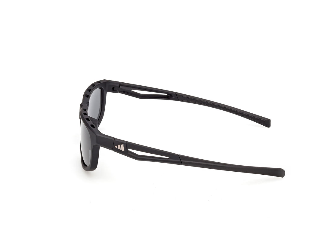 Occhiali da sole adidas sport sp0126 dromeas 02a negro geometric femenino taglia 56mm - Vista dettagliata