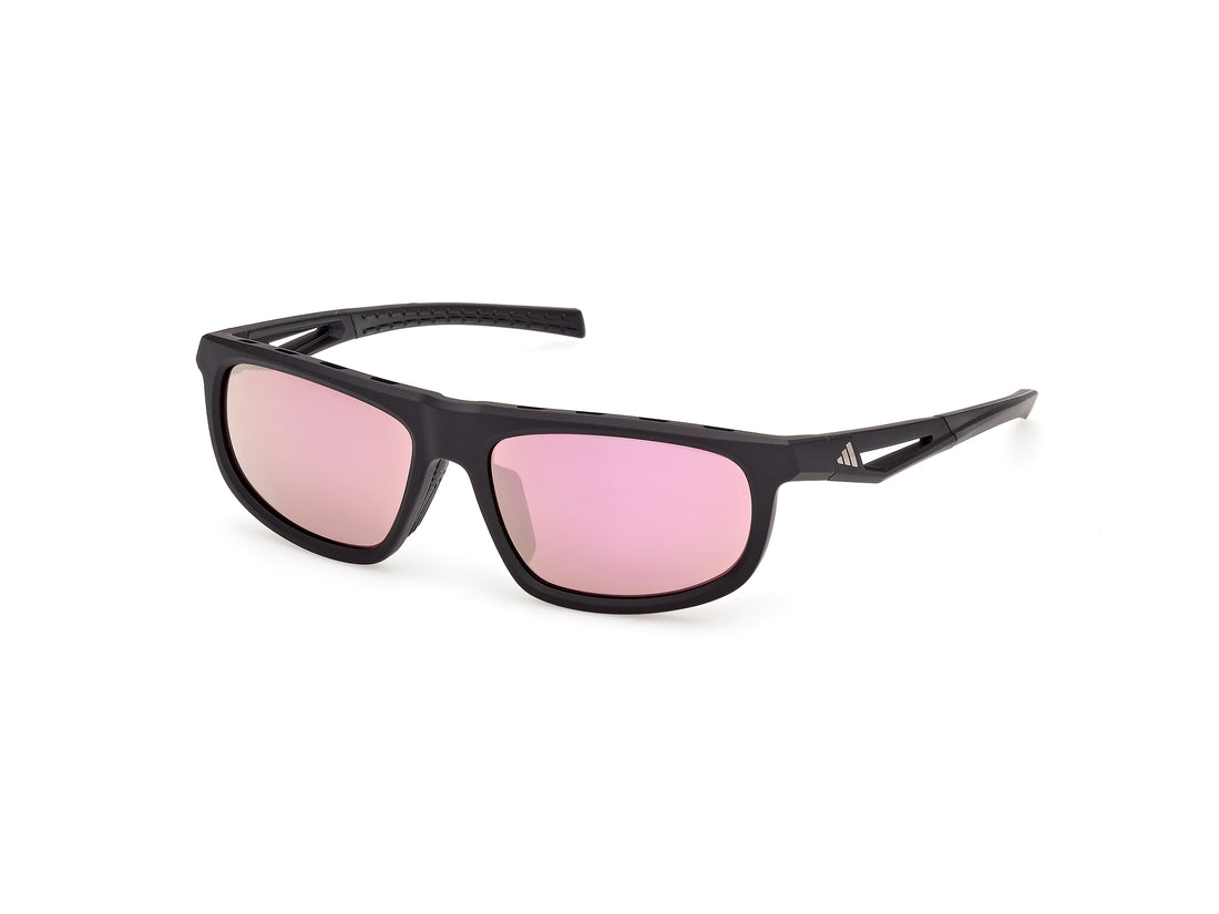 Occhiali da sole adidas sport sp0126 dromeas 02z negro geometric femenino taglia 56mm - Vista principale