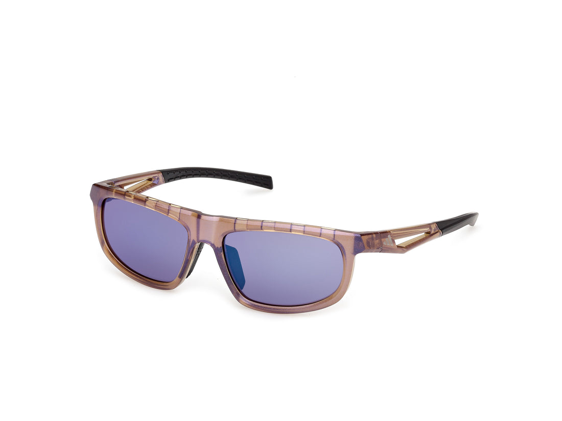 Occhiali da sole adidas sport sp0126 dromeas 47z marron geometric femenino taglia 56mm - Vista principale