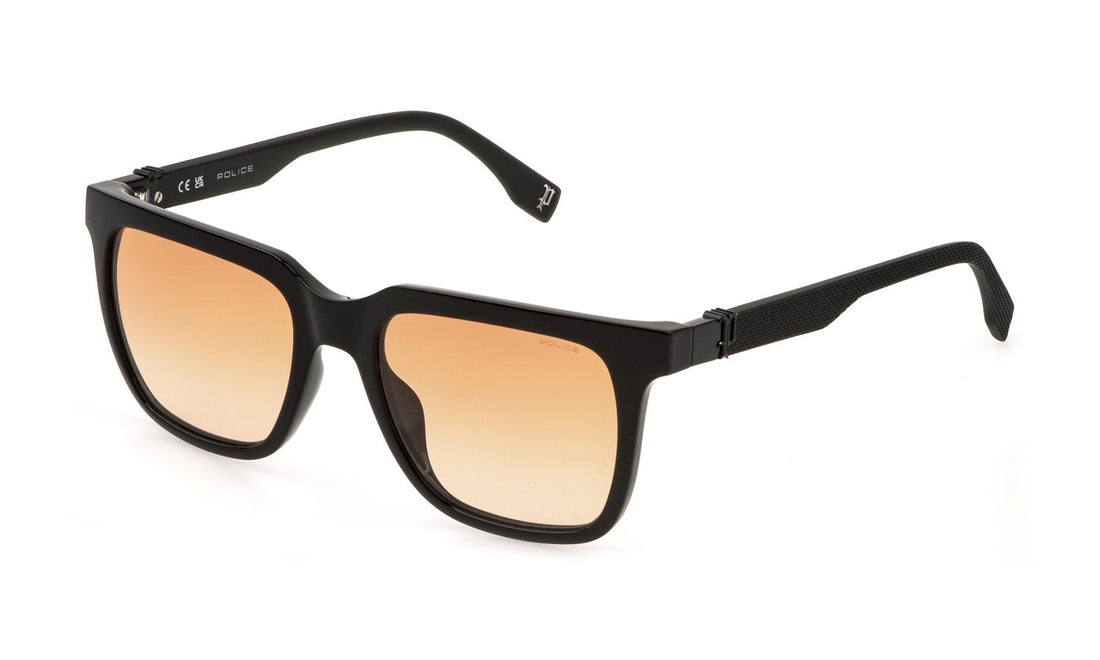 Occhiali da sole police spln34n 0z42 negro square masculino taglia 54mm - Vista principale