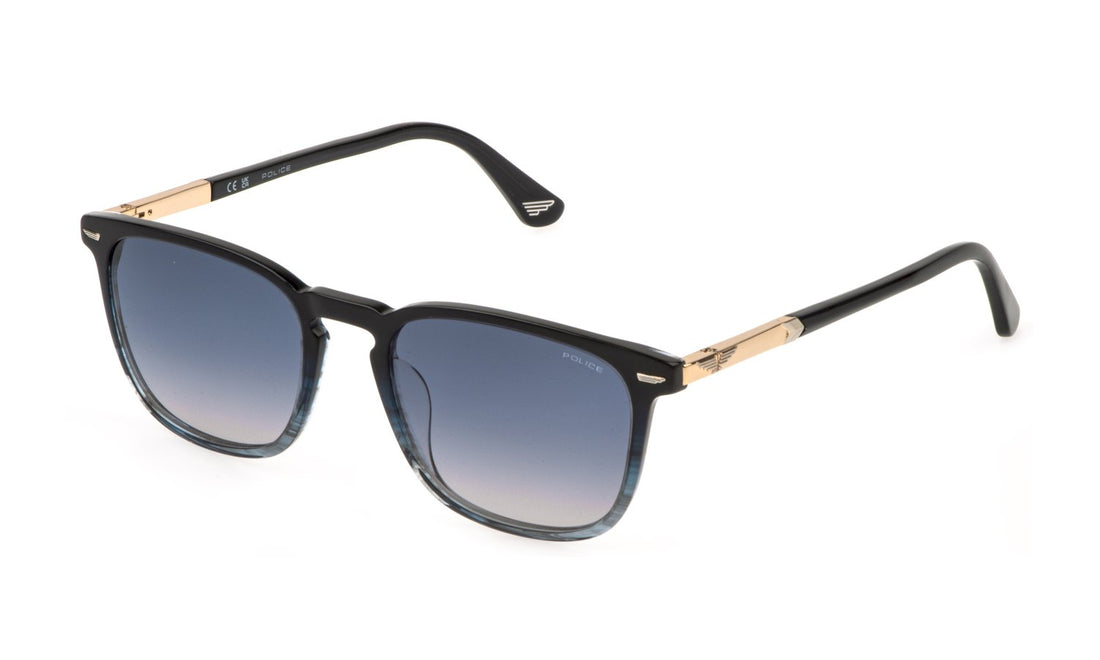 Occhiali da sole police splq86 0gbl azul square masculino taglia 54mm - Vista principale