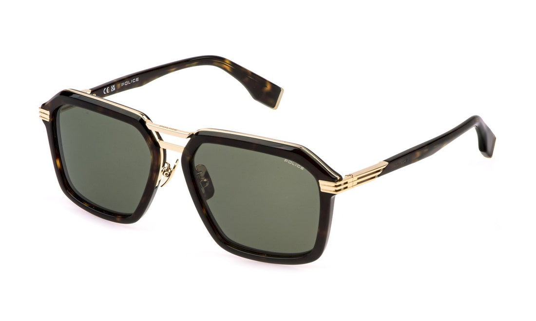 Sonnenbrillen police splq92 300y dorado geometric masculino größe 58mm - Hauptansicht