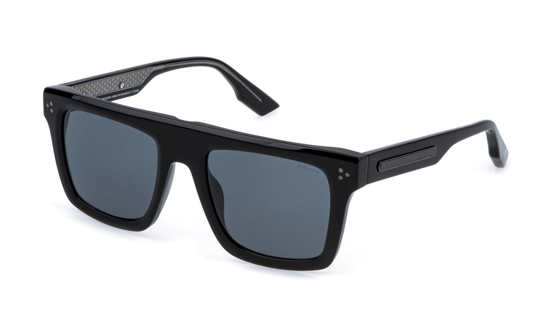 Gafas de sol police splr47m 0700 negro square masculino talla 53mm - Vista principal