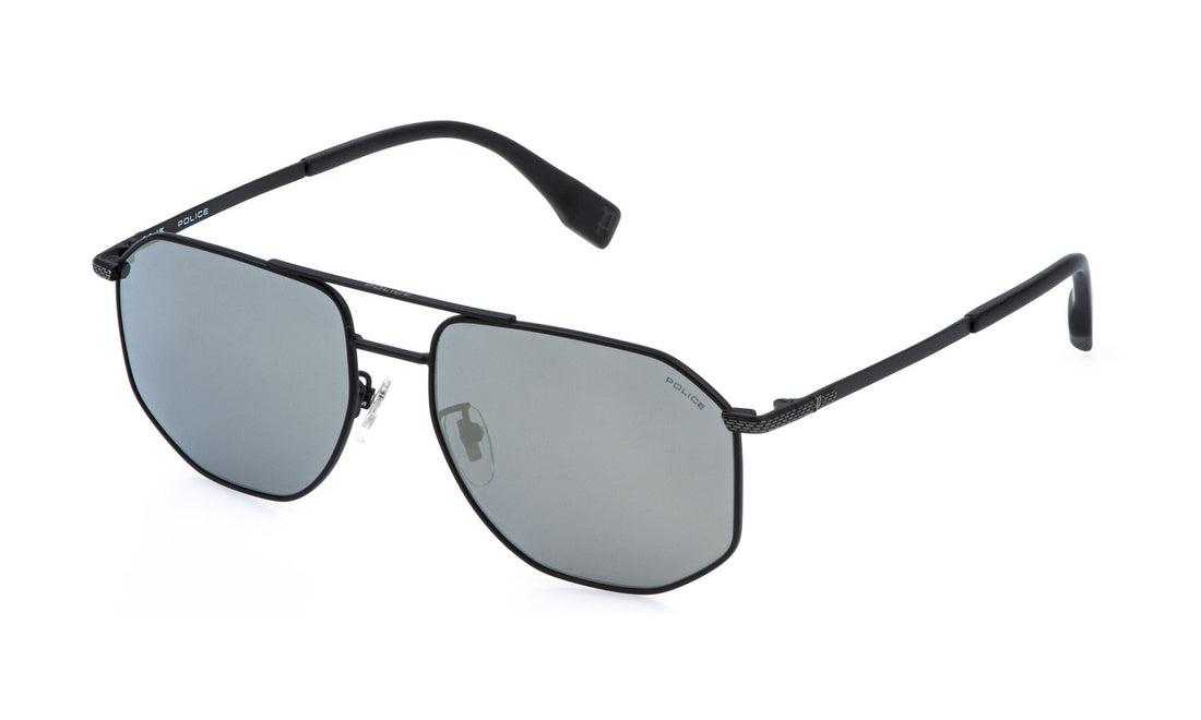 Óculos de sol police splr76 599x negro square masculino tamanho 58mm - Vista principal