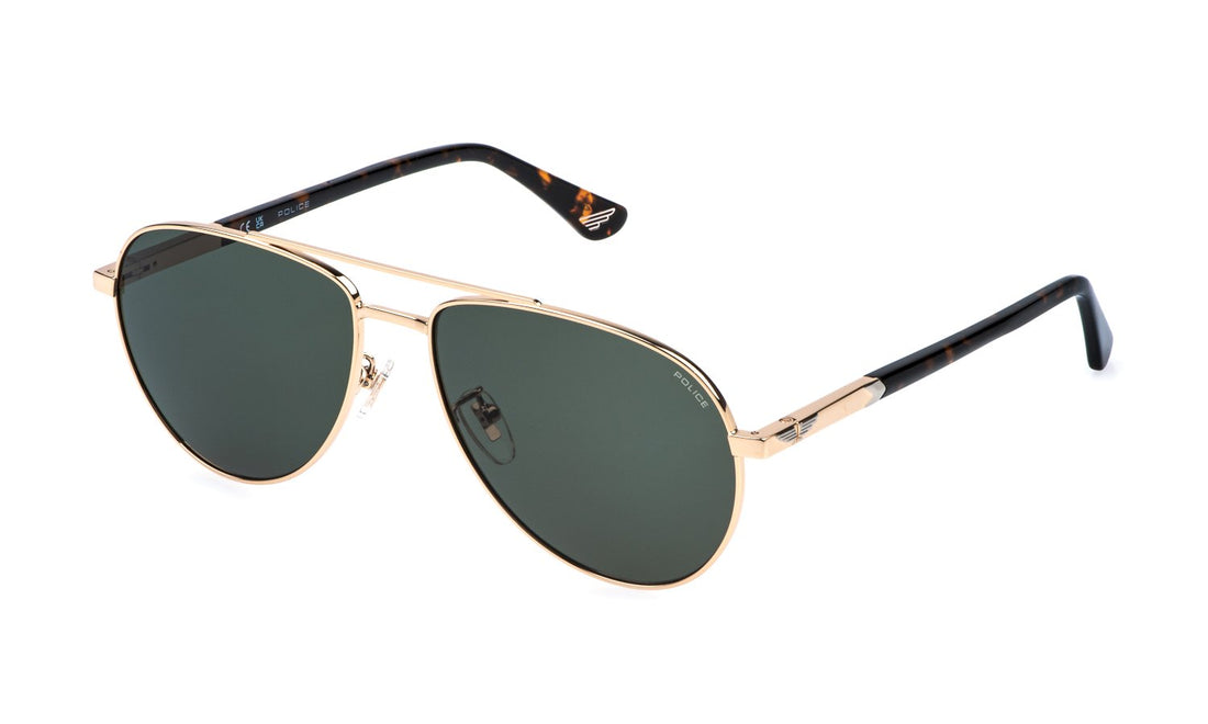 Occhiali da sole police splr77 0300 dorado pilot masculino taglia 61mm - Vista dettagliata