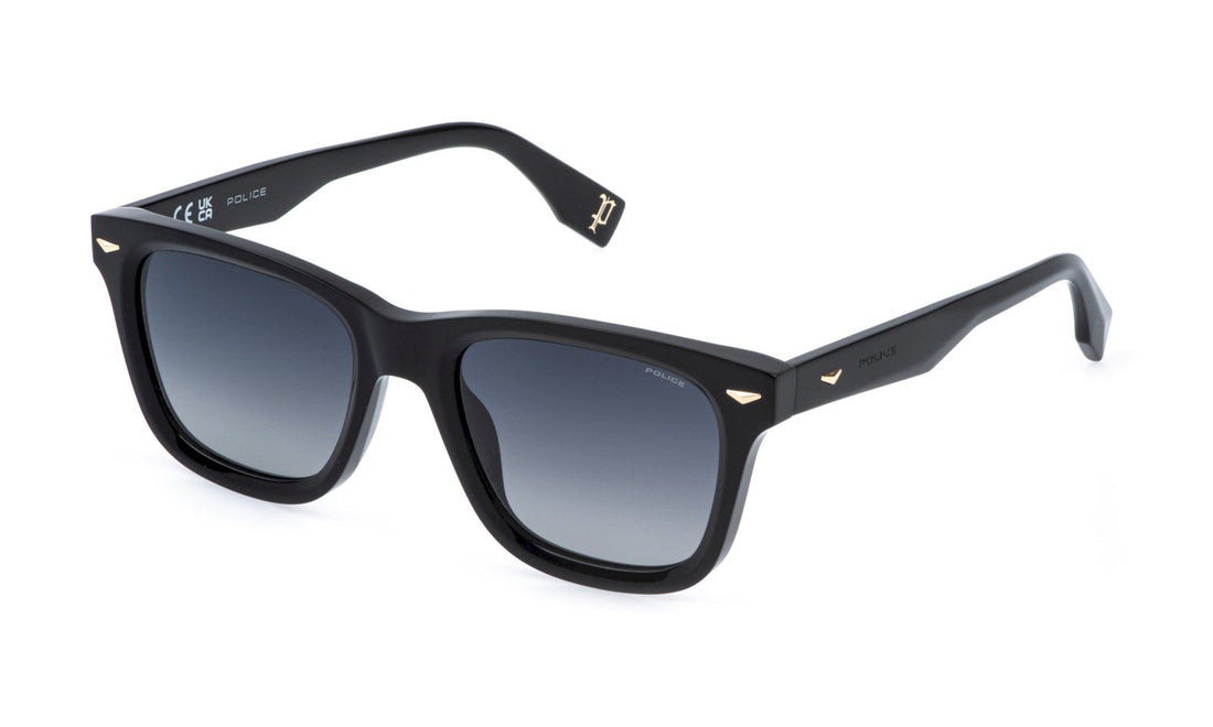 Occhiali da sole police splr80 0700 negro square masculino taglia 53mm - Vista principale