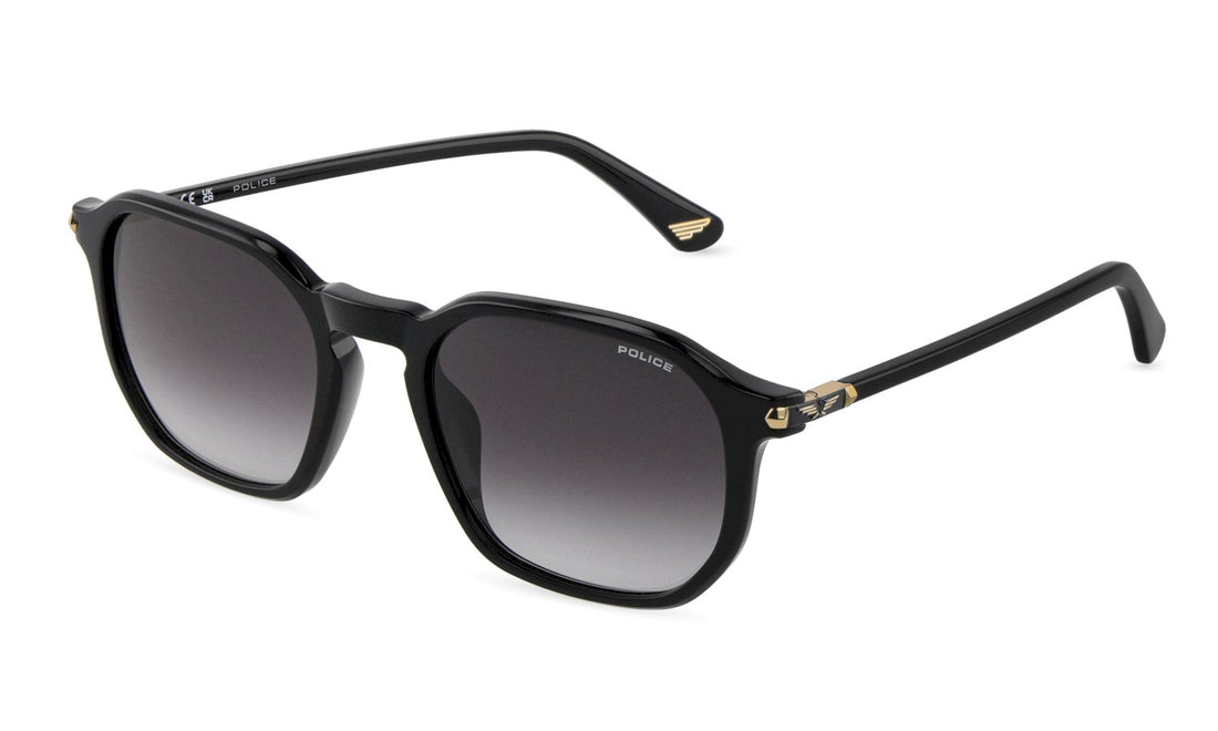 Gafas de sol police splu69 0700 negro geometric masculino talla 53mm - Vista principal