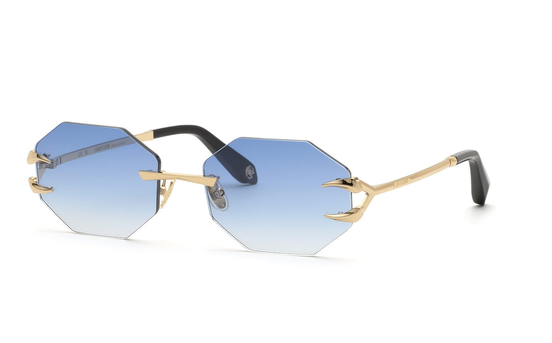 Gafas de sol roberto cavalli src005 300b dorado geometric unisex talla 59mm - Vista principal