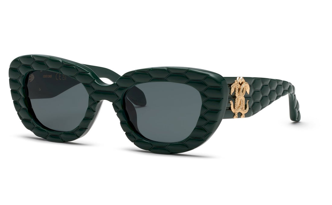 Gafas de sol roberto cavalli src058m 0d80 verde geometric femenino talla 54mm - Vista principal