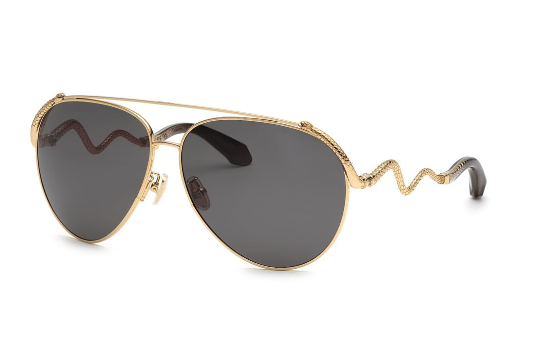 Gafas de sol roberto cavalli src090m 0300 dorado aviator femenino talla 65mm - Vista principal